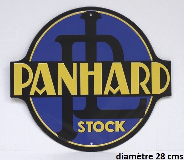 Plaque tole PANHARD Stock ( PL 17 24 DYNA )