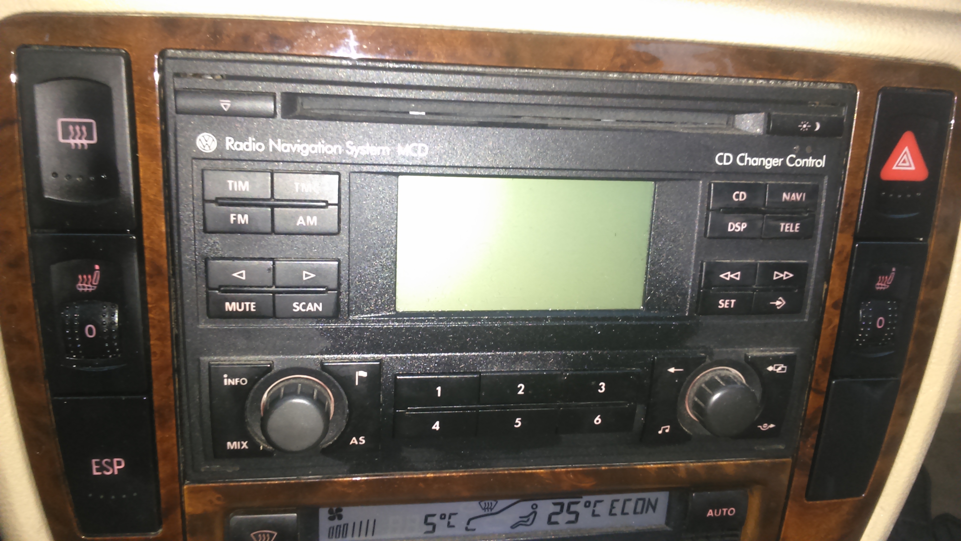 radio cd navigation VW