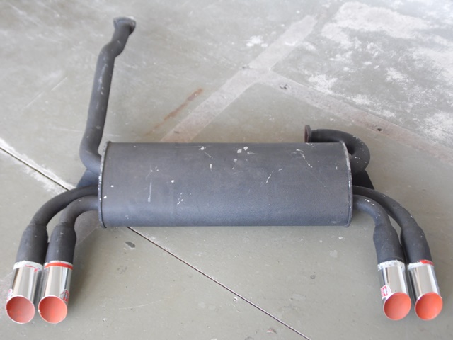 SILENCIEUX ECHAPPEMENT ANSA FERRARI MONDIAL 8 SILENCIEUX ECHAPPEMENT ANSA FERRARI MONDIAL 8