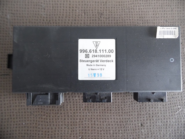 COMMANDE ARCEAU 99661811100 PORSCHE 996 CAB