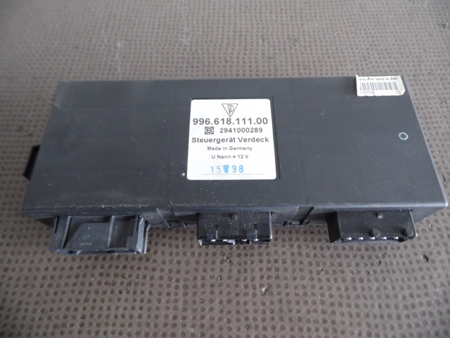 MODULE ARCEAU PORSCHE 996 CABRIOLET MODULE ARCEAU PORSCHE 996 CABRIOLET