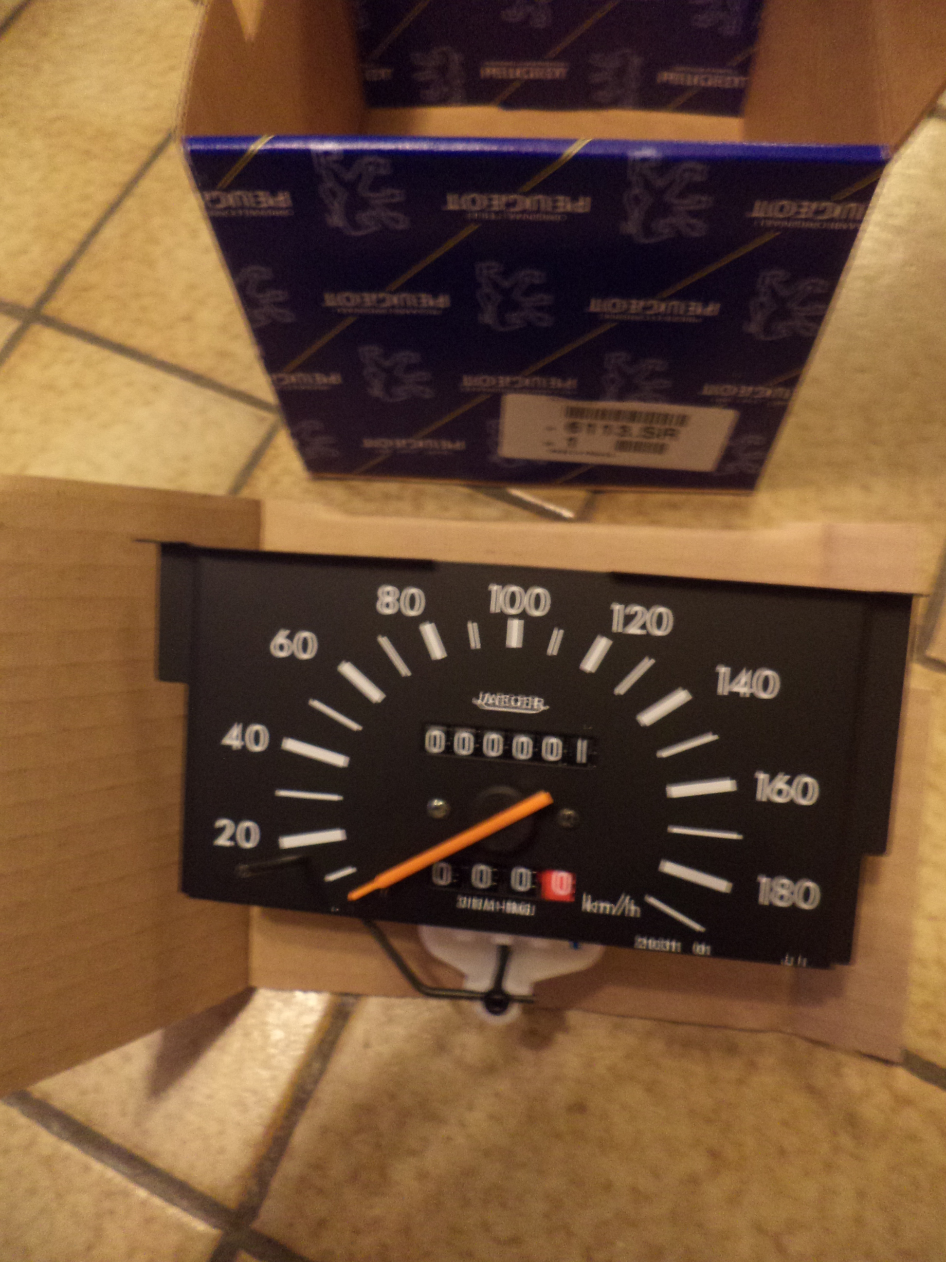 compteur peugeot 205 6113sr 6113.sr neuf compteur peugeot 205 6113sr 6113.sr neuf