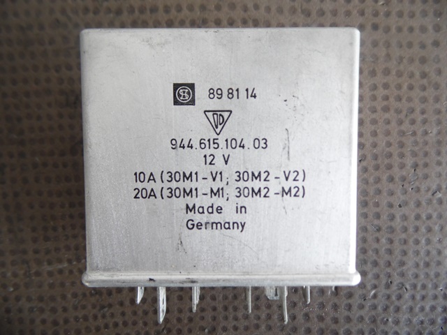 RELAIS DOUBLE MOTOVENTILATEUR PORSCHE 944